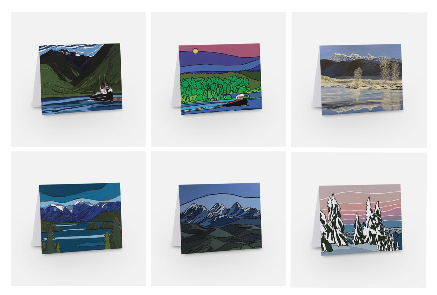 6 Fine Art Cards
