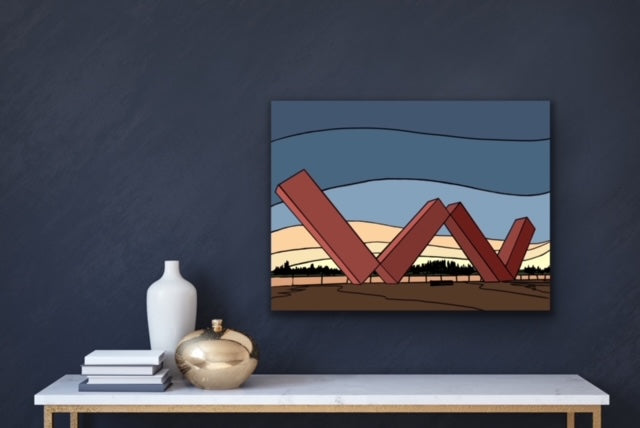WoW Westminster Canvas Print