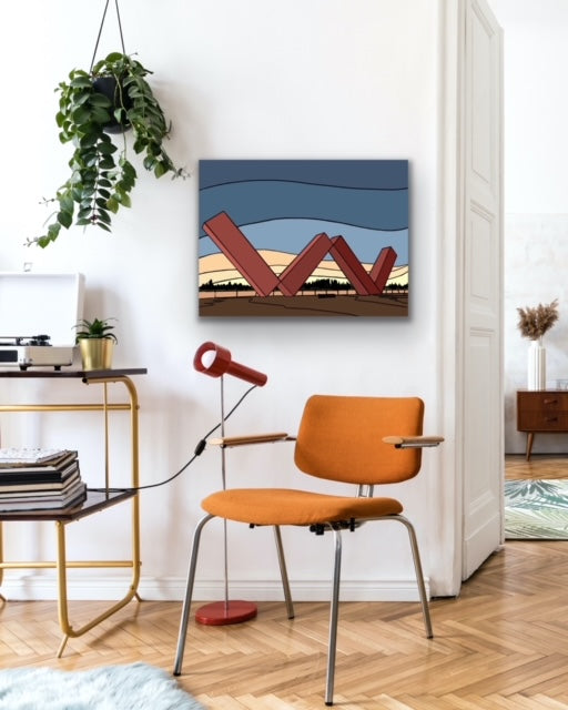WoW Westminster Canvas Print