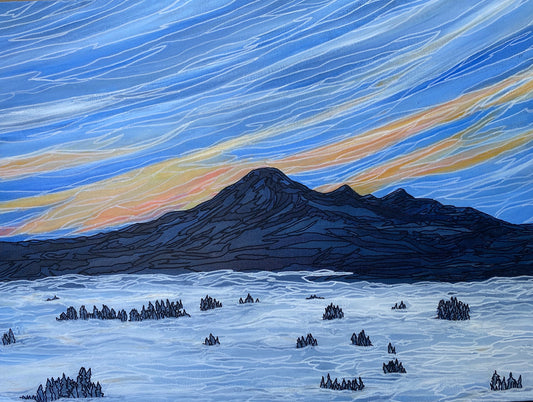 Misty Mt Baker Morning - SOLD
