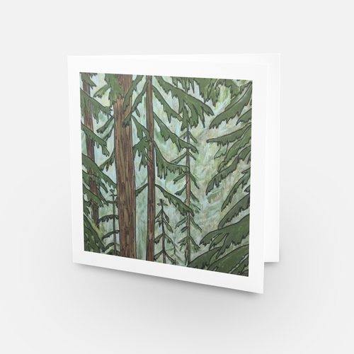 Card - West Coast Rain Forest